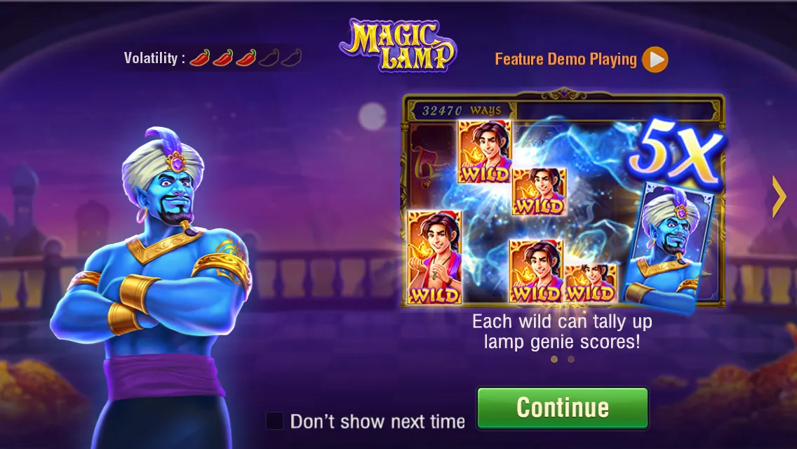 Magic Lamp Screenshot 1
