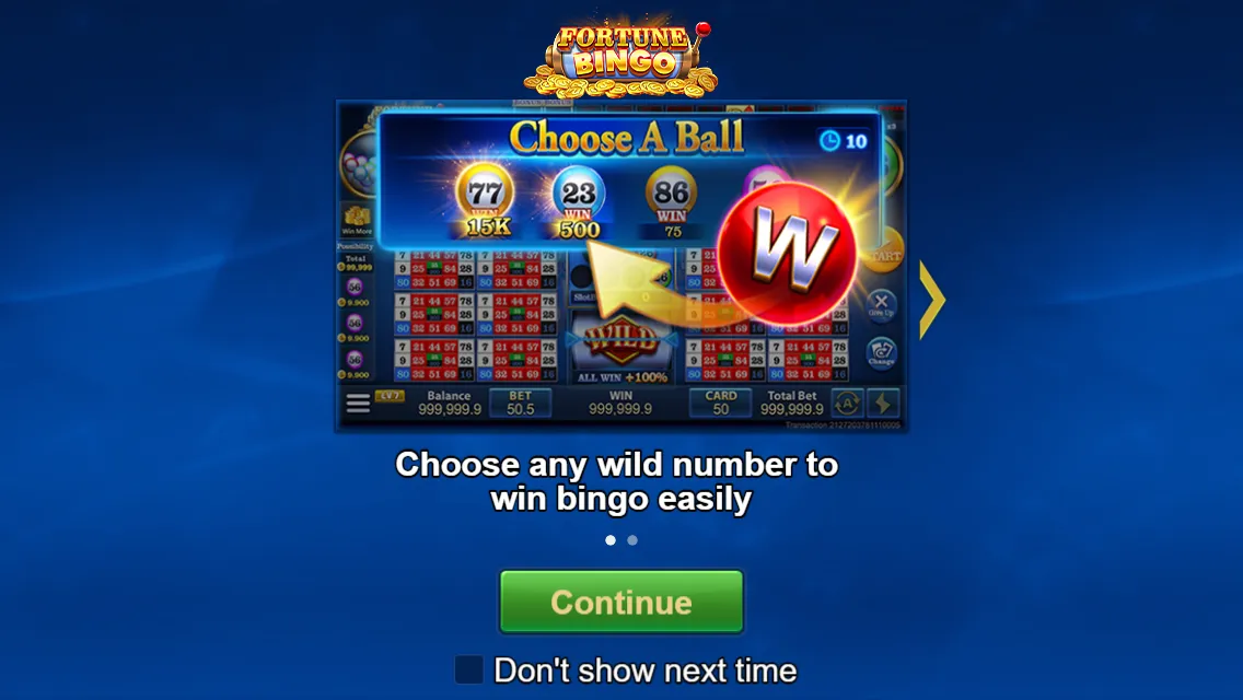 Fortune Bingo Screenshot 1