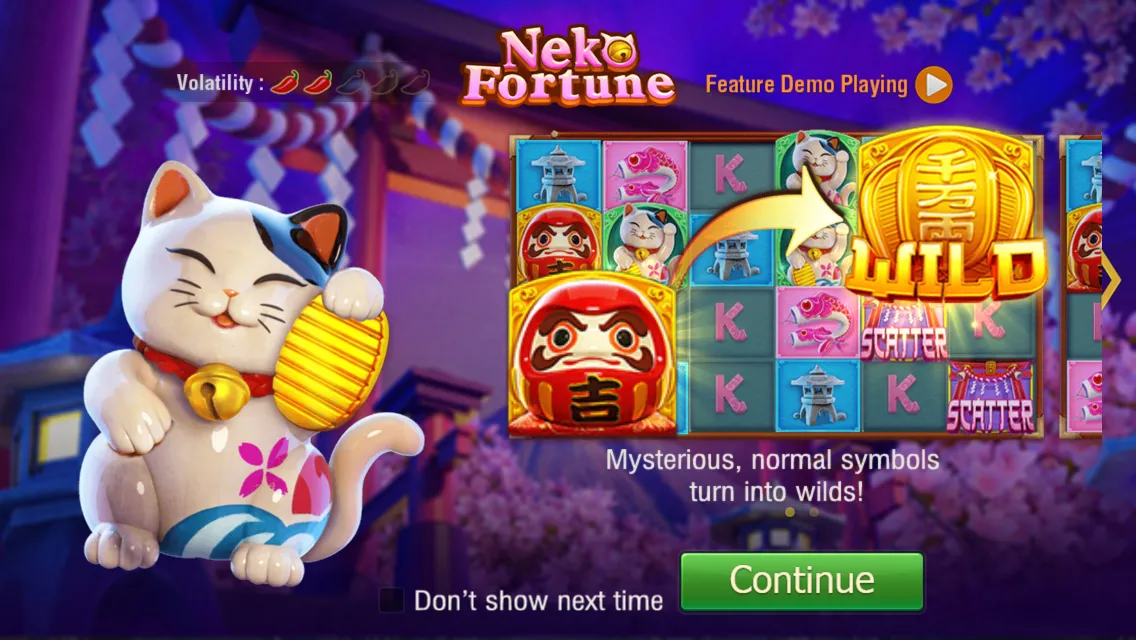 Neko Fortune Screenshot 1