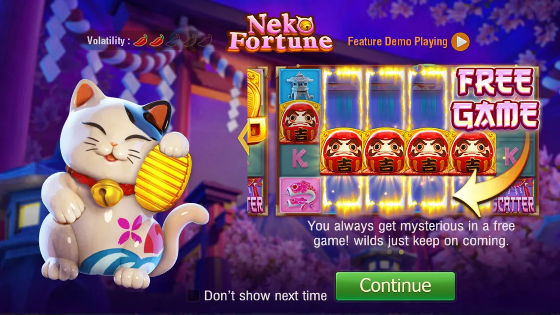 Neko Fortune Screenshot 2