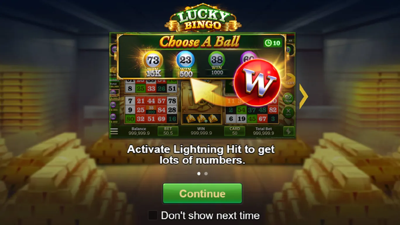 Lucky Bingo Screenshot 1