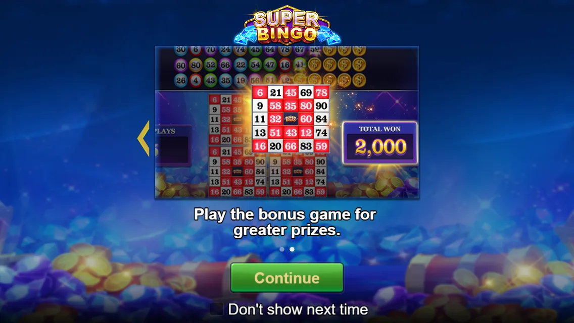 Super Bingo Screenshot 2