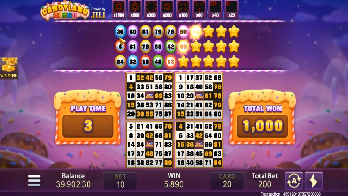 Candyland Bingo Screenshot 4