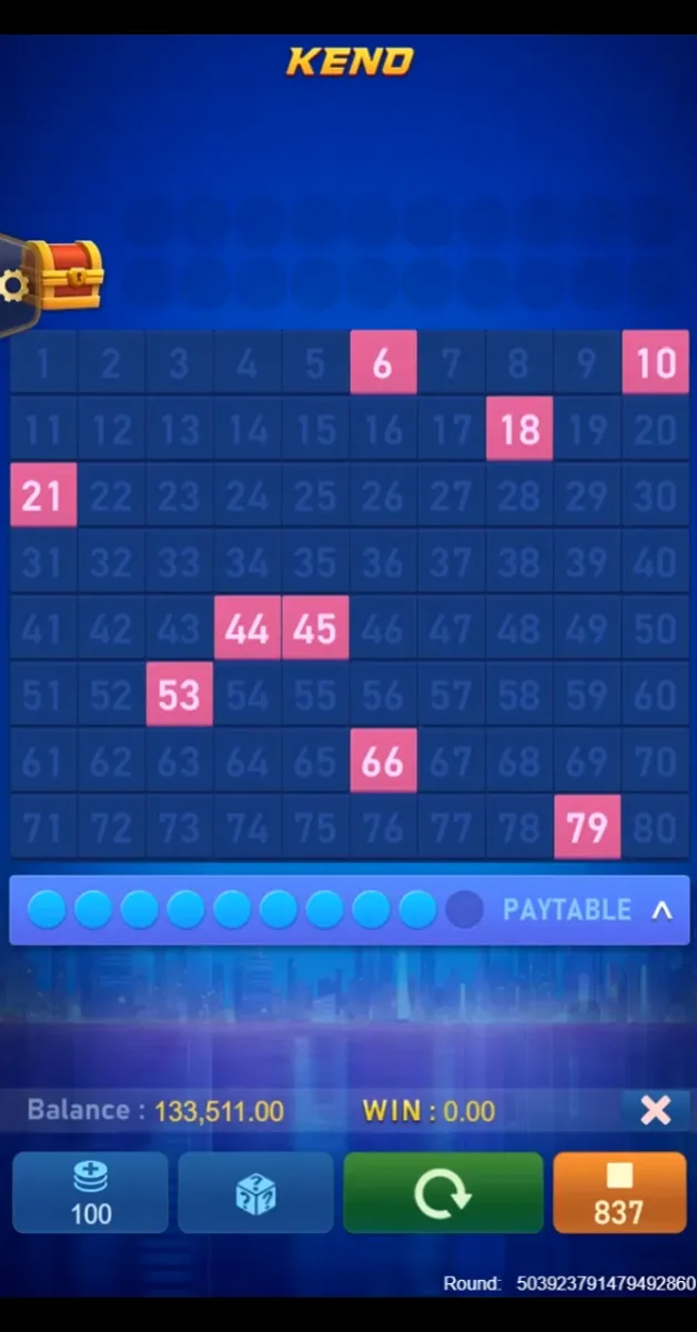Keno Bonus Number Screenshot 3