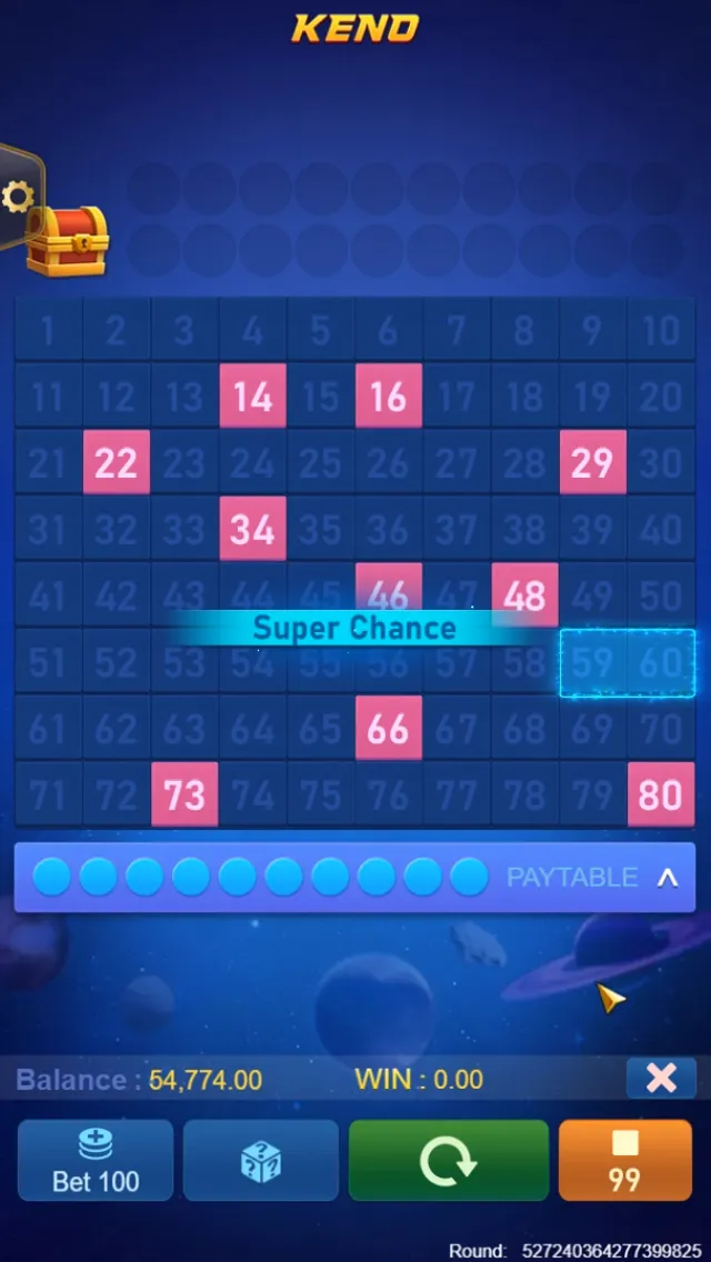 Keno Super Chance Screenshot 3