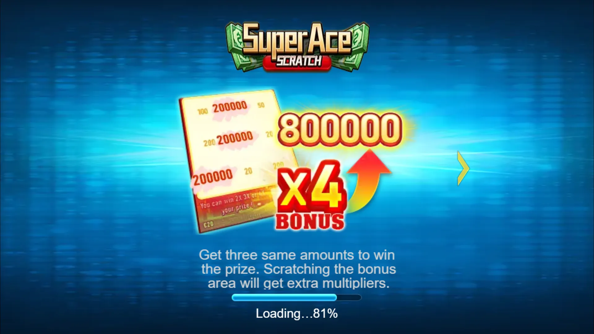 Super Ace Scratch Screenshot 1