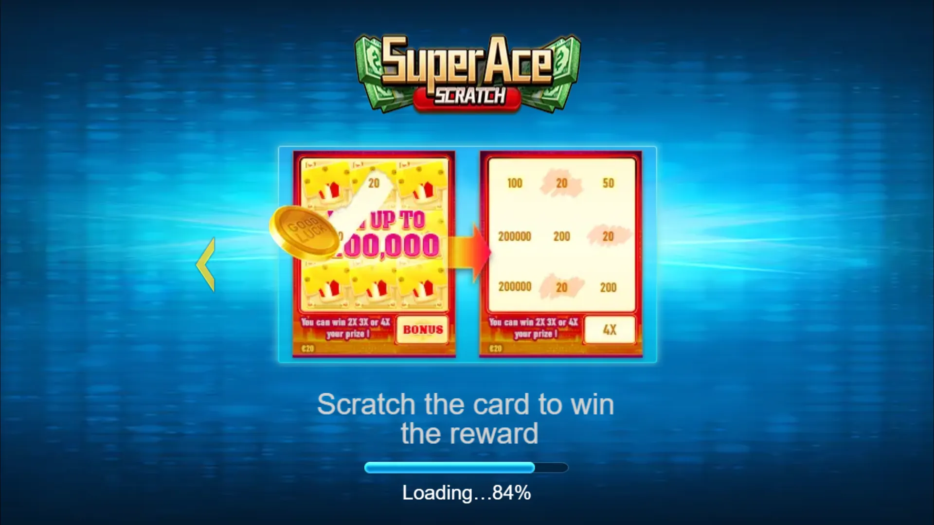 Super Ace Scratch Screenshot 2