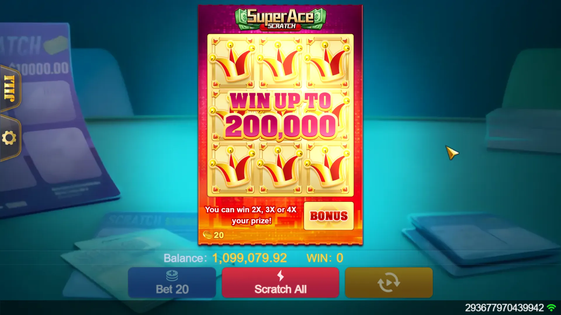 Super Ace Scratch Screenshot 3