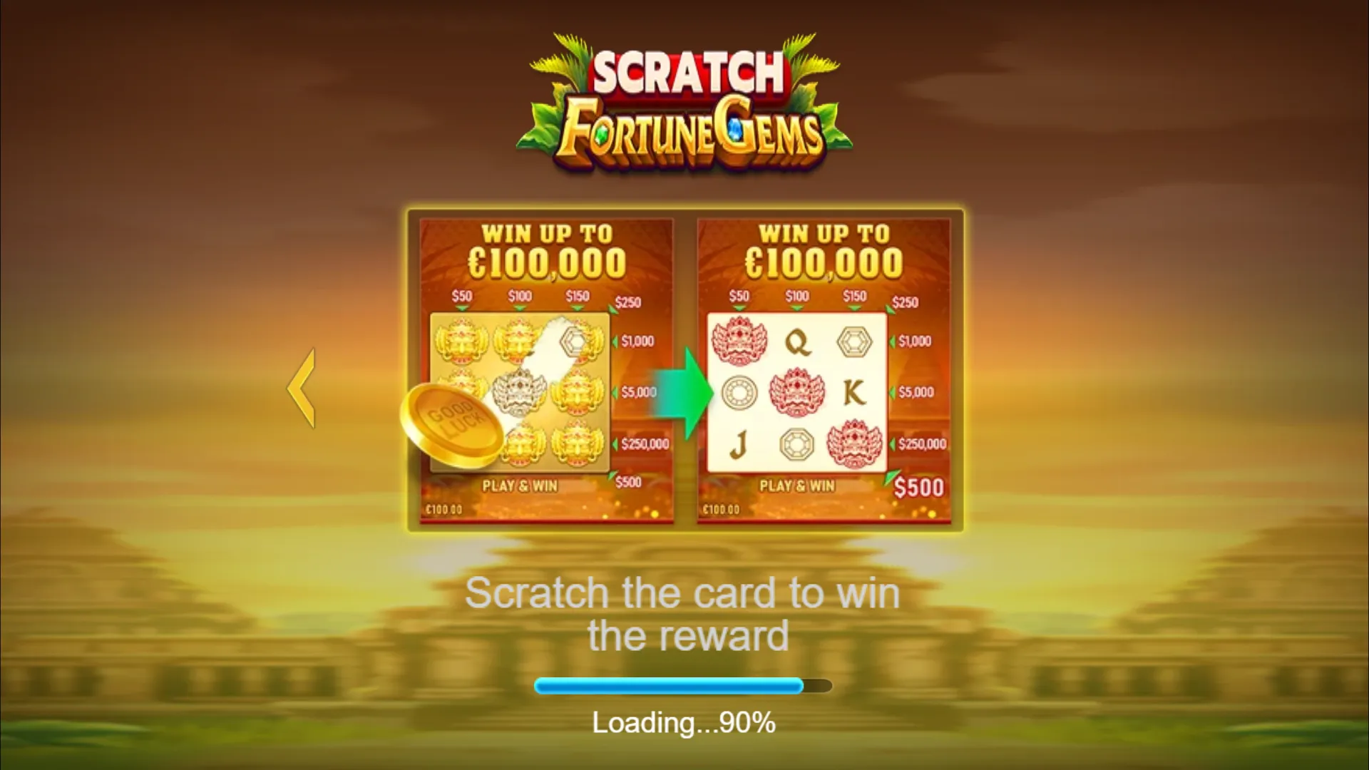 Fortune Gems Scratch Screenshot 2