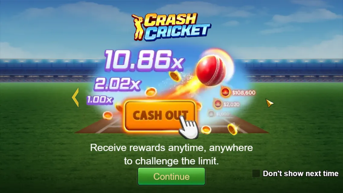 Crash Cricket Screenshot 1