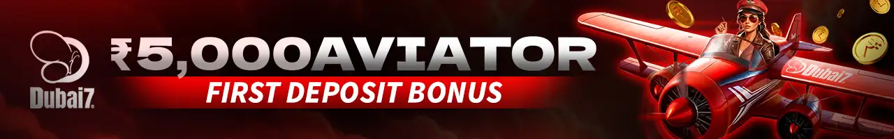 Kickstart your AVIATOR experience with a 100% Bonus! Claim up to ₹5,000 in extra credits specifically for the AVIATOR game.